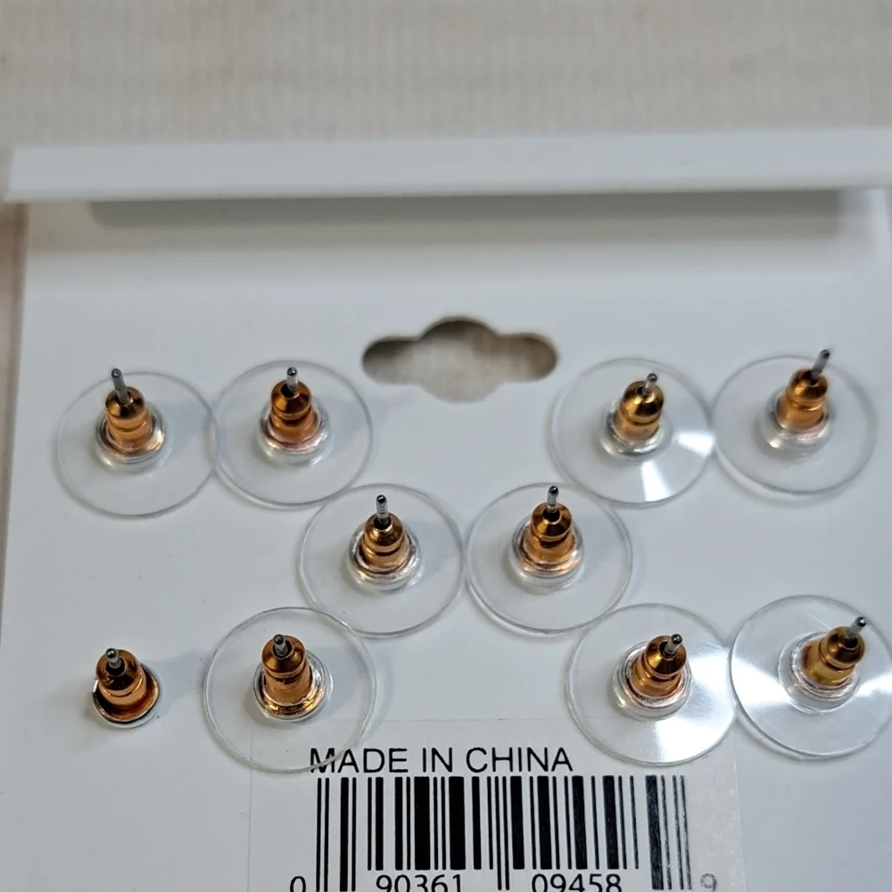 Bay Studio Gold Tone Sea Life Earring Set Nickle Free Sensitive Ears
